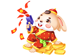 兔年佳節(jié)到，廣州品尚生物向您問(wèn)個(gè)好！廣州品尚生物祝您萬(wàn)事如意，發(fā)大財(cái)！