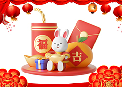 廣州中揚(yáng)公司祝您兔年快樂(lè)，萬(wàn)事如意，安康幸福！